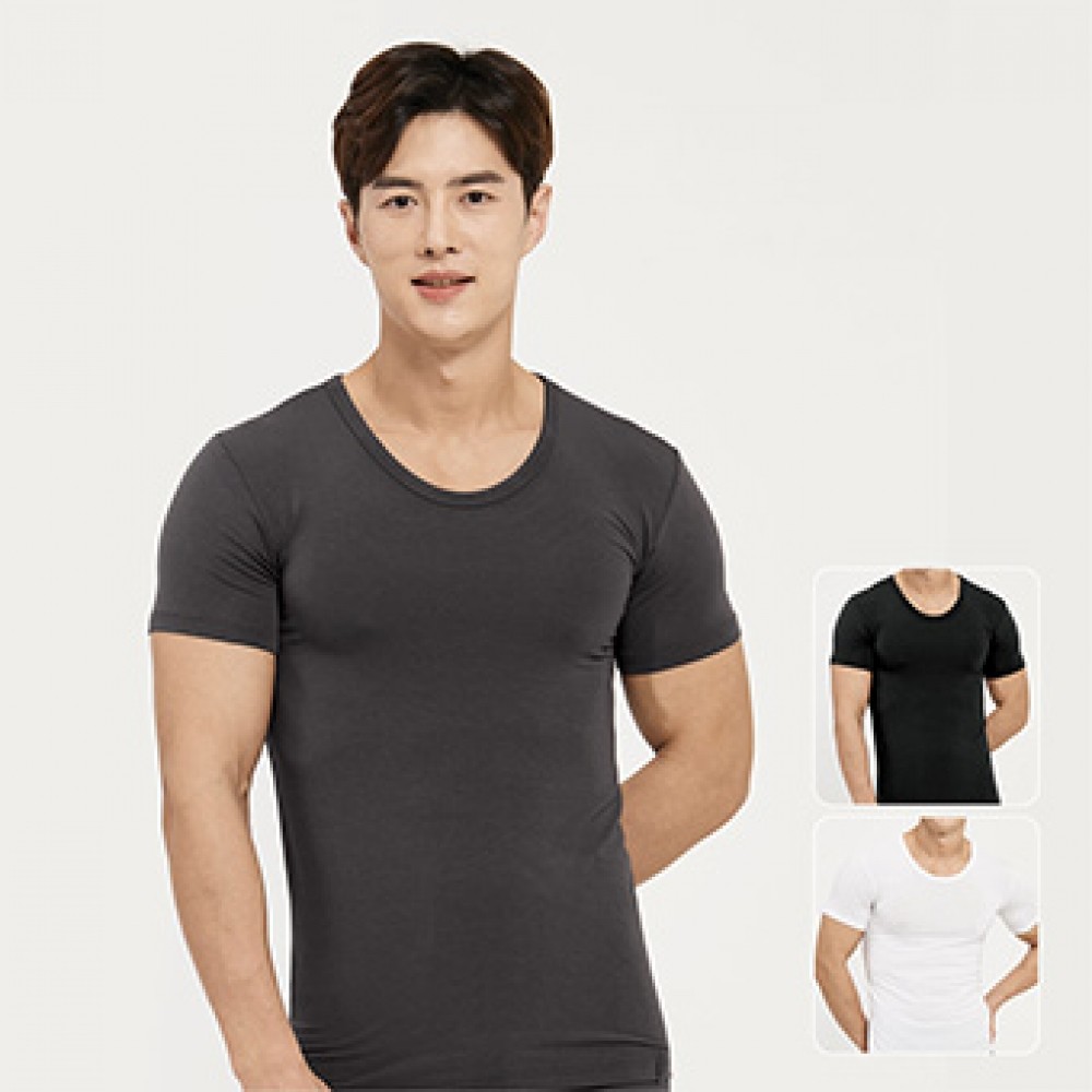 히트업플러스크루넥반팔#G32
