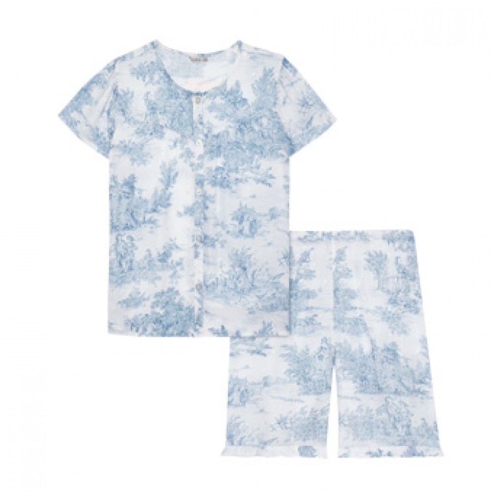 여)반팔인견파자마#K21